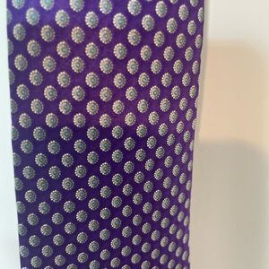 Valentino 100% silk tie - purple